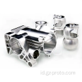 CNC Milling Stainless Steel bagian untuk motor listrik